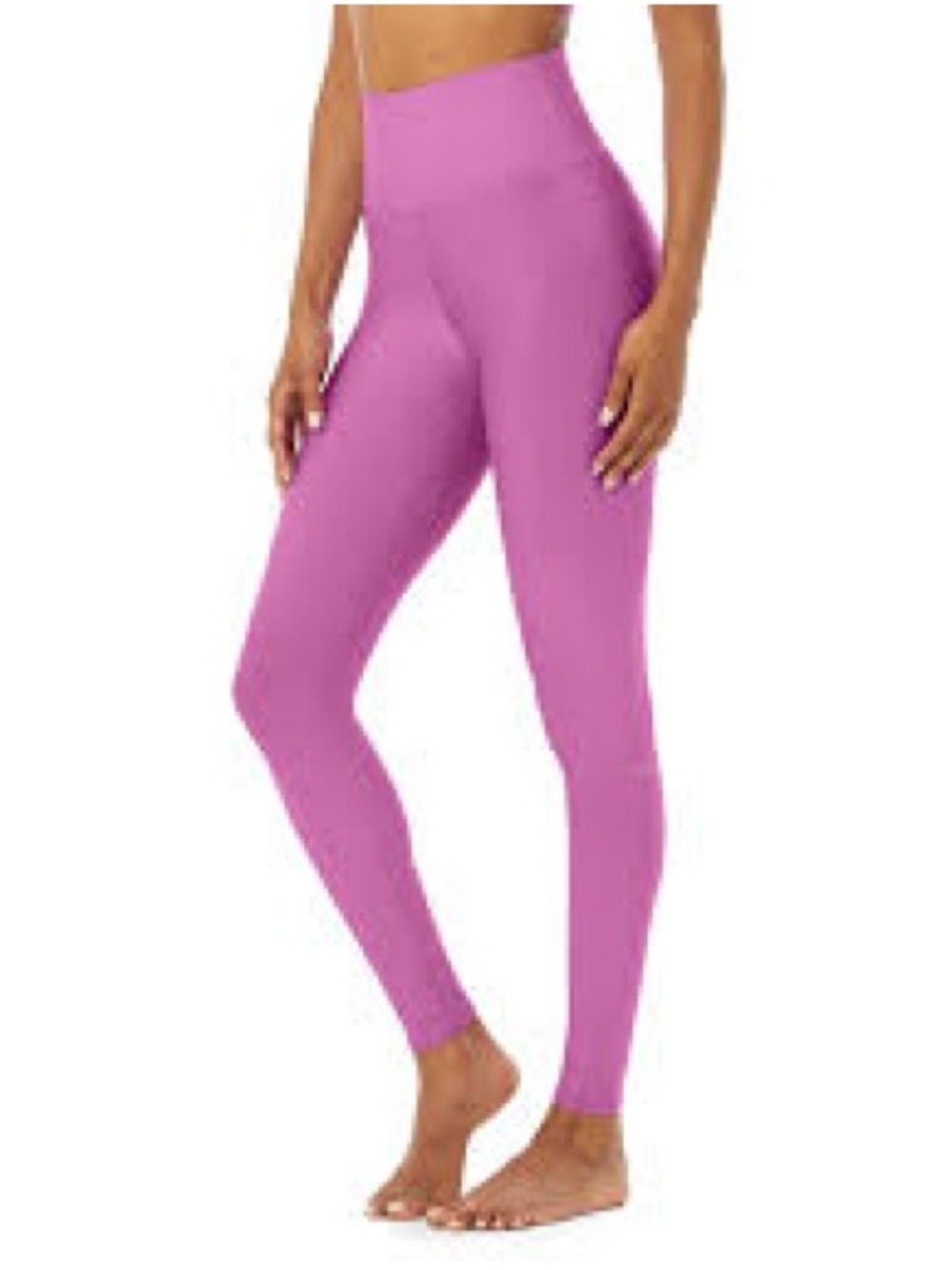 Alo Yoga- High-Waist Airlift Leggings in Hot Pink - Picture 2 of 8